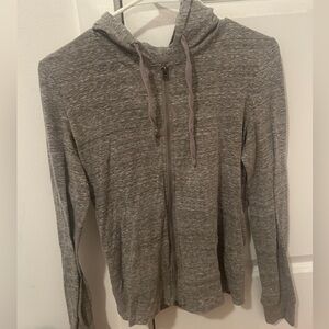 aeropostale gray zip-up hoodie⭐️